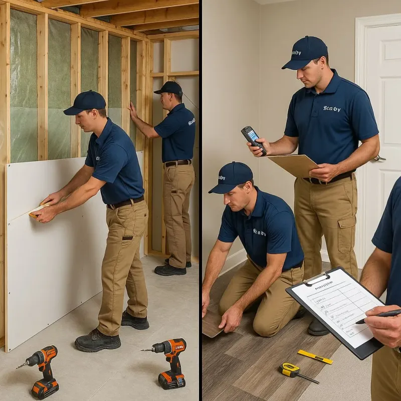 Repairs and Reconstruction process in Hopkinsville, KY